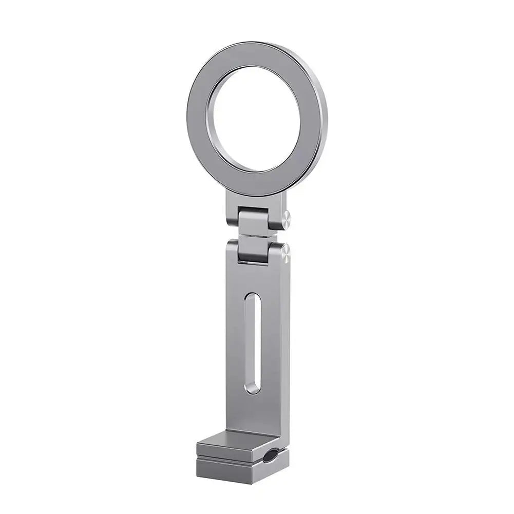 Foldable Magnetic Phone Holder Essentials Flexible Rotation Magsafe Airplane Travel Mount for Iphone 16-12 Smartphone