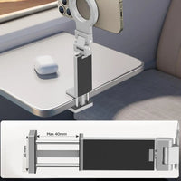 Foldable Magnetic Phone Holder Essentials Flexible Rotation Magsafe Airplane Travel Mount for Iphone 16-12 Smartphone