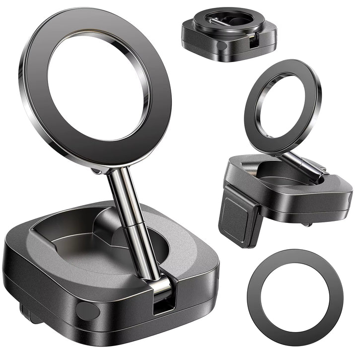 for Magsafe Car Mount Airplane Phone Holder Flexible 360° Rotatable Dashboard Cell Phone Holder for Iphone 15 14 13 12Mini