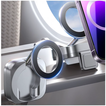 for Magsafe Car Mount Airplane Phone Holder Flexible 360° Rotatable Dashboard Cell Phone Holder for Iphone 15 14 13 12Mini